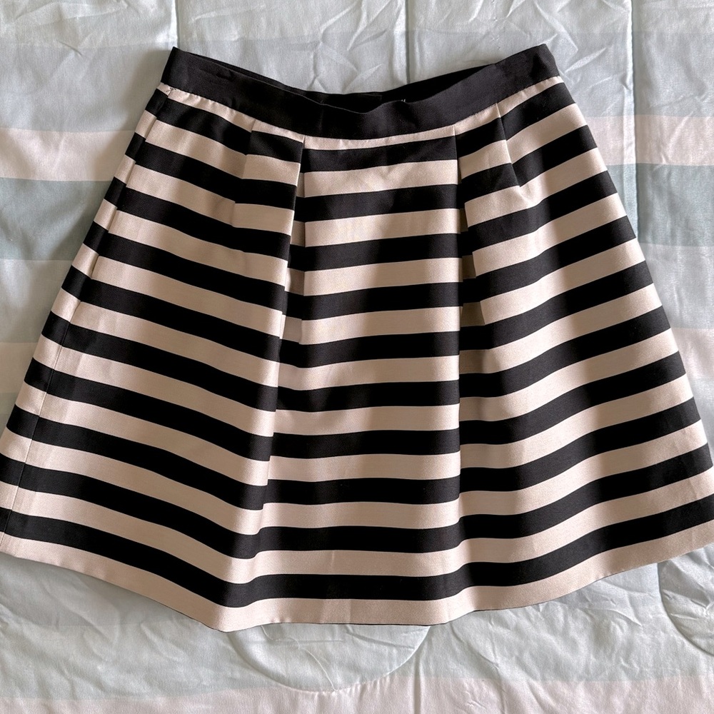 H&M Striped Skirt with Pockets